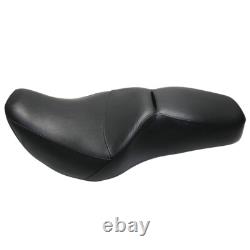 Selle complète lisse deux places pour Harley Touring Road King Street Glide 1997-2007