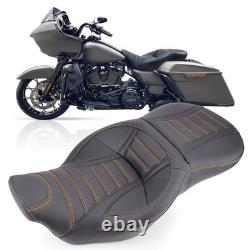 Selle conducteur, passager et pilote pour Harley Road King Street Electra Glide 2009-2023