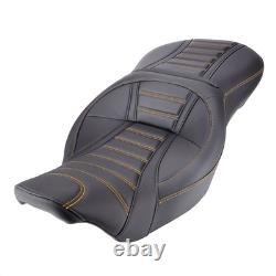 Selle conducteur, passager et pilote pour Harley Road King Street Electra Glide 2009-2023