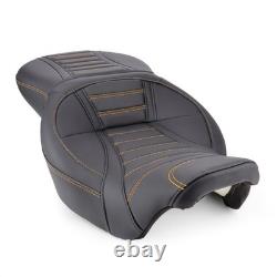 Selle conducteur, passager et pilote pour Harley Road King Street Electra Glide 2009-2023