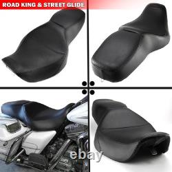 Selle conducteur passager pour Harley Road King 1997-2007 Street Glide 2006-2007