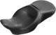 Selle Noire Hammock Pour Pilote Et Passager Pour Harley Touring Road King Street Glide