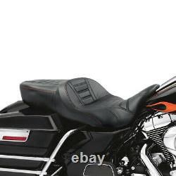 Siège Conducteur Passager Et Cavalier Pour Harley Touring Glide Road King 09-21