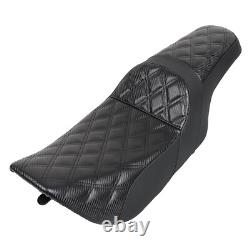 Siège Passager Conducteur Deux-en-Un Adapté Pour Harley Road King Street Glide FLHX 06-2007