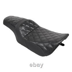 Siège Passager Conducteur Deux-en-Un Adapté Pour Harley Road King Street Glide FLHX 06-2007