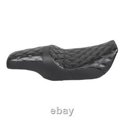 Siège Passager Conducteur Deux-en-Un Adapté Pour Harley Road King Street Glide FLHX 06-2007