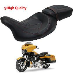 Siège Passager Conducteur Pour Hd 2009-2021 Touring Street Road Glide Cvo King