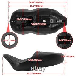 Siège Passager Conducteur pour Harley Electra Street Road Glide Road King 1997-2007