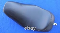 Siège Solo Brawler en Cuir Authentique Harley Touring Street Glide Road King 2008-2023