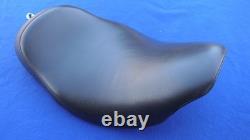 Siège Solo Brawler en Cuir Authentique Harley Touring Street Glide Road King 2008-2023