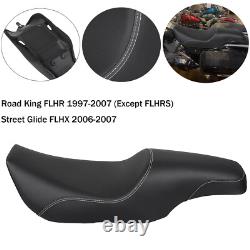Siège Two-UP pour Harley 1997-2007 Road King FLHR / 2006-2007 Street Glide FLHX US