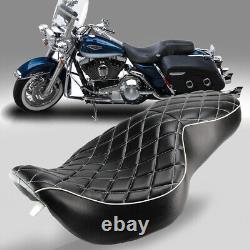 Siège bas pour Harley 1997-2007 Road King FLHR et 2006-2007 Street Glide FLHX