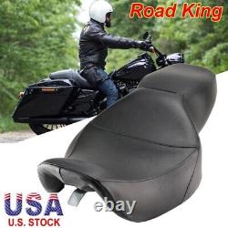 Siège bas pro pour Harley 1997-2007 Road King FLHR / 2006-2007 Street Glide FLHX