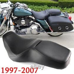 Siège bas pro pour Harley 1997-2007 Road King FLHR / 2006-2007 Street Glide FLHX