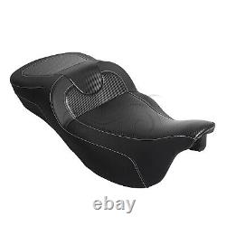 Siège conducteur et passager Roadsofa Two-Up pour Harley Road King Street Glide 09-23