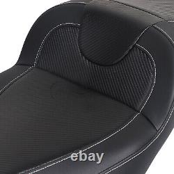 Siège conducteur et passager Roadsofa Two-Up pour Harley Road King Street Glide 09-23