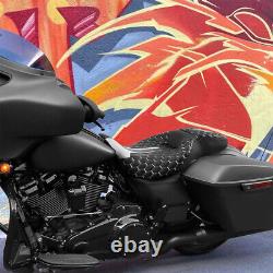 Siège conducteur et passager adapté pour Harley Road King Street Road Glide 2009-2021 20