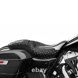 Siège conducteur et passager adapté pour Harley Road King Street Road Glide 2009-2021 20