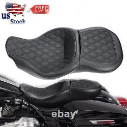 Siège conducteur et passager pour Harley Touring Street Road Glide King 2009-2023 USA