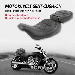 Siège conducteur passager deux places pour Harley Touring Street Glide Road King 2009-2023