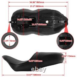 Siège d’appoint conducteur et passager pour Harley Road King Street Glide 1997-2007