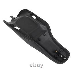 Siège de passager conducteur noir 2-en-1 pour Harley Road King Street Glide FLHR