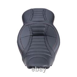 Siège du conducteur et du passager 2 en 1 pour Harley Touring Street Road Glide King 2009-2023