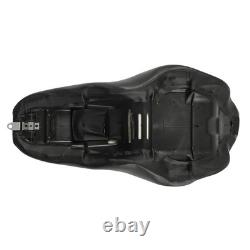 Siège en cuir 2 places One Piece pour Road King Street Glide Road Glide 2009-2023