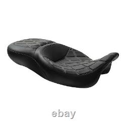 Siège en gel conducteur et passager adapté pour Harley Touring Road King Street Glide 09-2023