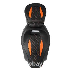 Siège en gel discret adapté pour Harley Touring Road King Street Glide 09-23
