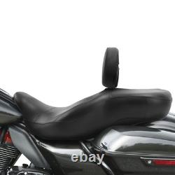 Siège hamac avec coussin de dossier pour Touring 2009-2023 Road King Street Glide