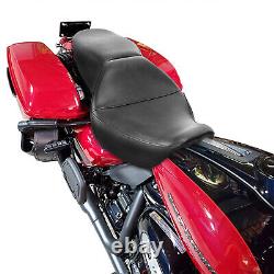 Siège lisse bas-pro pour Harley 1997-07 Road King FLHR 2006-07 Street Glide FLHX