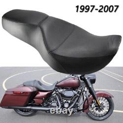 Siège lisse pour Harley 1997-2007 Road King FLHR et 2006-2007 Street Glide FLHX