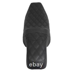 Siège noir pour conducteur, passager et deux personnes pour Harley Road King Street Glide 97-07