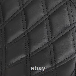 Siège noir pour conducteur, passager et deux personnes pour Harley Road King Street Glide 97-07