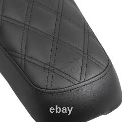 Siège noir pour conducteur, passager et deux personnes pour Harley Road King Street Glide 97-07