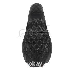 Siège passager Diamond Driver de moto pour Harley Road King Street Glide FLHX