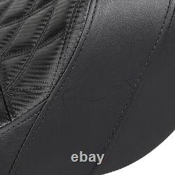 Siège passager Diamond Driver de moto pour Harley Road King Street Glide FLHX