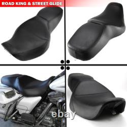 Siège passager à profil bas pour Harley 97-07 Road King et 06-07 Street Glide