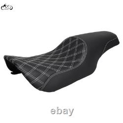 Siège passager conducteur deux places bas profil pour Harley Road King 97-07 Street Glide