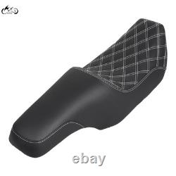 Siège passager conducteur deux places bas profil pour Harley Road King 97-07 Street Glide