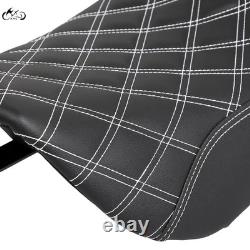 Siège passager conducteur deux places bas profil pour Harley Road King 97-07 Street Glide