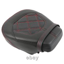 Siège passager conducteur deux places pour Harley Road King Street Glide Road Glide 09-23