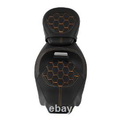 Siège passager conducteur discret compatible avec Harley Road King Street Glide 09-23