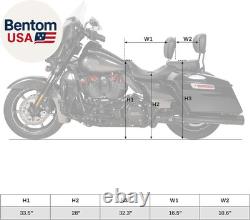 Siège passager conducteur discret pour Harley CVO Road King Street Gli