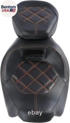 Siège passager conducteur discret pour Harley CVO Road King Street Gli