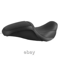 Siège passager conducteur lisse en une seule pièce pour Harley Road King Street Glide 1997-2007