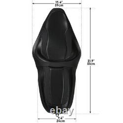 Siège passager conducteur pour Harley Touring CVO Road King Street Glide 09-21