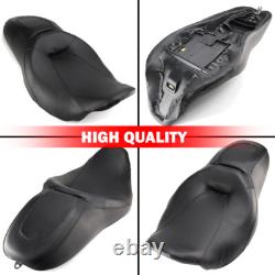 Siège passager conducteur profil bas compatible avec Harley Road King Street Glide 2008-UP