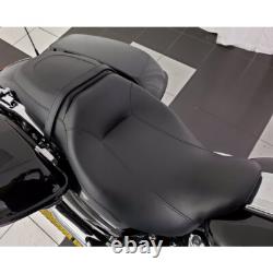 Siège passager conducteur profil bas compatible avec Harley Road King Street Glide 2008-UP